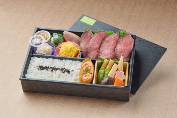 桜庭御膳　黒毛和牛ローストビーフ